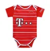 Set da calcio atletico / tute da ginnastica 2023 Kit da 6 a 18 mesi Kit per neonati Maglie per neonati 21 22 23 Magliette per bambini Jersey Divise da calcio per bambini personalizzate