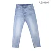Heren jeans lichtblauwe mannen lente zomer dunne super zachte hoge elastiek losse casual rechte straatkleding mode denim broek mannelijke jeansmen's