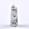 Natural Crystal Black Turmalin Quarz Punkt Heilungsstein Sechseckige Prismen 50-80 mm Obelisken Zauberstab Behandlungsstein