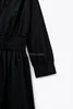 女性ファッションオフィスウェアシングル胸ブラックブレザーコートビンテージロングスリーブスーツジャケットポケット女性アウターウェアシックトップ220811