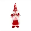 Other Festive Party Supplies Home Garden Valentine Handmade Gnome Faceless Elf Rudolph Office Desktop Stuffed Decor Holiday Gifts For Girl