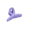 Girls Purple Small Flower Hair Claws Twist Chain Hairpin Barrettes Clamps Claw Clip For Women Hair Accessories