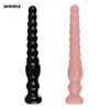 Gros godemiché Anal réaliste, jouets sexy pour hommes et femmes, stimulateur de Clitoris du point G, Masturbation Gay, longues perles de pénis