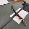 Cintura Designer 2022 Nuova cintura in pelle Arco di trionfo da donna Fibbia a ferro di cavallo Decorazione abito Abito sottile Larghezza 1,8 cm