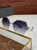 Moda óculos de sol hexagonal Mulheres BVLGR estilo 6105 Quadro quadrado simples Metal Metal Alto tom de azul ao ar livre UV400 Tamanho do óculos de verão 62 16 140