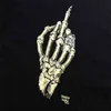 designer shirts Mens T-shirts Hoodies 2024 summer new Gallerry deptt bronzed letter skeleton hand bone ring printed men's and women's Short Sleeve T-Shirt M7AZ 1Q4C