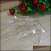 Jiujiang Jinjialeshi Pentagramma da 75 mm a 120 mm Imballaggio in plastica trasparente Scatola di cristallo Consegna a goccia 2021 Barattoli per biscotti Conservazione della cucina Orga