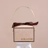 Boîte à bonbons multicolore de mariage avec poignée, pour fête de mariage, réception-cadeau pour bébé, nouvel an, sac d'emballage cadeau, fournitures de fête MJ0652