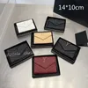 Genuine Leather designer wallet long short wallets women men card holder luxury purses Zig Zag Pleated coin purse Large Capacity 2023 Top