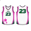 Basketball Maillots Hommes Femmes Jeunesse 2022 sports de plein air Porter BLANC fff