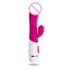 K5DF 10 Frequenza Rabbit G Spot Vibratore Riscaldamento Stimolatore Massaggiatore Ricaricabile Giocattolo sexy per adulti per coppie di donne