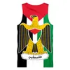 OGKB 3D Print gratis Palestine Men TANK TOP SOMMER