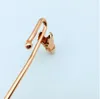 Niepoślizgowy stojak na bieliznę metalowy wieszak Rose Gold Clothing Store Bra Clips Fashion Barardian Creative New Style C051601