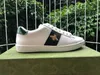 Designer Geborduurde Witte Tijger Bee Snake Schoenen Echt Leer Sneaker Platform Heren Vrouwen Ace Casual Maat 35-45 beauty