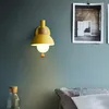 Wall Lamps Bedside LED wall lamp with switch Nordic modern E27 wood sconce lights indoor lighting home decor bedroom living room kitchen