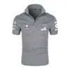 Мужские рубашки поло Summer Formula One Racer Alonso F1 Alpine Team Racing Fans Мужские / женские рубашки с короткими рукавами Футболки большого размера U6CO