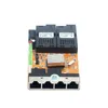 Interruttore per apparecchiature in fibra ottica Reverse POE Media Converter Board PCBA 2 porte FO 4 porte LAN 10/100 M 2SC 4RJ45 Fibra ottica elettronica Fibra Opt