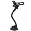 Goosenhals biltelefoninnehavare Mount Sug Cup Soft Tube Mobile Dashboard Holder med stark lång arm roterande universal