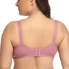 TELIMUSSTO femmes soutien-gorge grande taille à armatures 3/4 couverture Non rembourré brassière sous-vêtements 36 38 40 42-52 C D E F G bonnet BH 220511