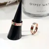 2022 nowe podwójne G obrączki moda pierścionki dla par dla mężczyzn i kobiet galwanizacja ze stali nierdzewnej 18K złoto 3 kolorowa biżuteria