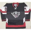 Ceuf Vintage Bret Hart Calgary Hitmen Hockey Jersey Embroidery Ticked أي رقم وأسماء القمصان