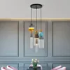 Подвесные лампы скандинавские минималистские светодиодные гостиные люстра освещение творческая кисточка украшение столовой.