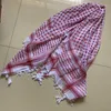 Scarves Islamic Men Traditional Costumes Plaid Hat Head Scarf Turban Muslim Hijabs Dubai Arabic Ramadan Pray Caps Tactical ScarfScarves Kiml