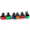 Switch AB6/AL6/AS6 5/8 Pin Push Button 3A/250V Small Square&Round Self-Locking Self-Reset Start Up Power SwitchSwitch