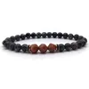 Fios de miçangas 2022 Moda Stone Bracelet Men vintage Cutting Tiger Eye Bead for Jewelry Gift Lars22