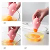 Séparateur de blanc d'œuf en Silicone, dessin animé cochon grenouille, séparateur de jaune d'œuf, extracteur d'œufs, cocina accesorio, nouveaux Gadgets de cuisine 2022