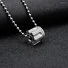 Outdoor Gadgets Abnehmbare Titan Messer Perlen Anhänger Legierung Armband Seil Paracord Perle DIYOutdoor