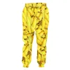 CJLM Herrmännen Vinter Sweatpants 3D Tryckt Creative Fruit Banana Casual Creative Design Man Overdimensionerade byxor 5xl 201203