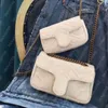 Дизайнерские сумки женский сердечный мини -мессенджер сумка для плеча настоящая кожаная леди роскошная сумочка волна малакоша лоскут мода раковина повседневная винтаж
