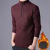 Popular Pure Color Knitting Sweater Men Sweater Sweater Sweaters Comfy L220801