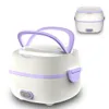 Epacket Multi-purpose electric heated cooking lunch boxes plug-in insulation mini rice electronic heating lunch box gift2839