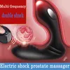 Nxy Anal Toys Télécommande sans fil Choc électrique Masseur de prostate Vibrateur pour hommes Stimulation électrique Plug Gay Sex 220506