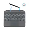 La version tactile magnétique du clavier sans fil avec style de fente pour stylet convient à la prise en charge de Microsoft Surface PRO8 et proX pour jouer à des jeux