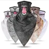 Rijden fietsen magie sjaals gezicht maskers hoofdband Halloween masker 3D dieren drukkap winter buitenshuiss -screen deksel snel droge driehoekig