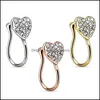 Body Arts Stainless Steel Nose Ring Heart Clip On Fake Piercing Studs Drop Delivery 2021 Topscissors Dhjvk