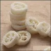 Natural Loofah Slices Handmade Diy Soap Tools Cleaner Sponge Scrubber Facial Holder Lx2902 Drop Delivery 2021 Bath Brushes Sponges Scrubb