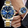 Relojes de pulsera Relojes de cuarzo para hombre Top Business Impermeable Luminoso Esfera grande Hombres Deportes Reloj de acero inoxidableRelojes de pulseraRelojes de pulsera Will22
