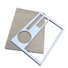 Sublimation Blank MDF Dinner Plate Double Heat Transfer Wooden Tray DIY Kids Placemats Student Practical Tableware B6