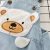 Ienens Kids Baby Jumper Boys Boys Boys Clothes Pants Denim Shorts Jeans Ovanols幼児幼児のジャンプスーツ生まれ息肉券220707