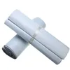 Enrocamento de presente 100pcs/lote envelope plástico branca Sacos de armazenamento de courier de courier de sela auto-sela preto poli-malaeiro