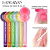 Handaiyan Lipstick Lip Balm Lips Oil Dual Use Lollipop Color Change Lipsticks Temperature Fruit Flavor Moisturizer Coloris Makeup WITH USPS