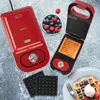 Baking Moulds Sandwich Waffle Maker Takoyaki Pancake Electric Breakfast Machine Multifunction Household TimedBaking MouldsBaking