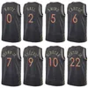 Screen Printed Draft Pick Basketball Dalen Terry Jersey DeMar DeRozan 11 Zach LaVine 8 Lonzo Ball 2 Coby White 0 Nikola Vucevic 9 Alex Caruso 6 Red Black Men Women Kids