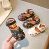 Princess Roman Sandals 2022 Baby Summer Fashion Cut-Outs Shoe For Child Girls Beach Non-Slip Shoes Kid Sandals 1 2 3 4 5 6 Years G220523