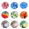Colorful Multi Pattern Crystal Glass Cigarette Holder Ashtrays Innovative Design Dry Herb Tobacco Preroll Roller Smoking Ash Container Ashtray DHL Free