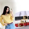 Klassiska lyxbälten av högsta kvalitet Kvinnor Famous Brand Belt Designer Ny koreansk version Vagn Buckle Thin SMINT MASTBANDMODE TREND VERSATILE INS STIL GIRDLE